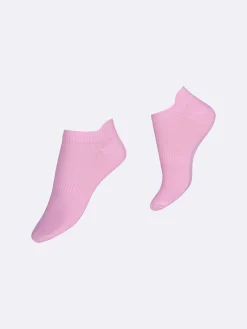 Nanso Katso Sukat|Katso Valikoima*SPORT SNEAKER sukat, 2 paria - vaaleanpunainen-valkoinen