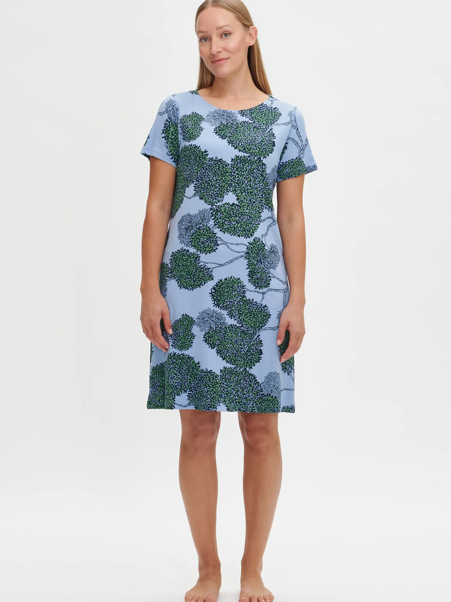 Nanso Yöasut Ja Oloasut*TUOMI lyhyt yöpaita -