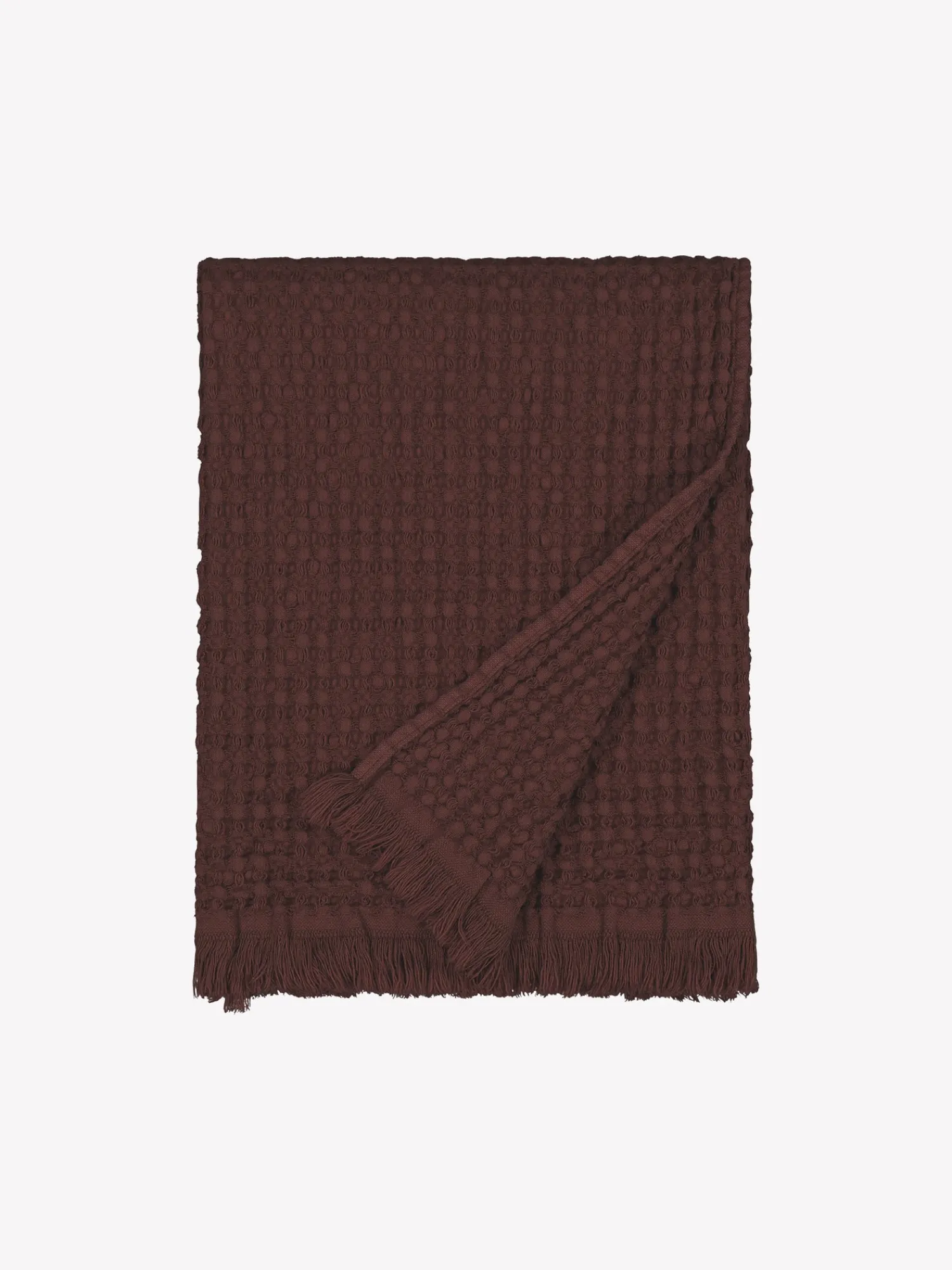 Nanso Pyyhkeet Ja Kosmetiikkalaukut*VOHVELI kylpypyyhe - tumman