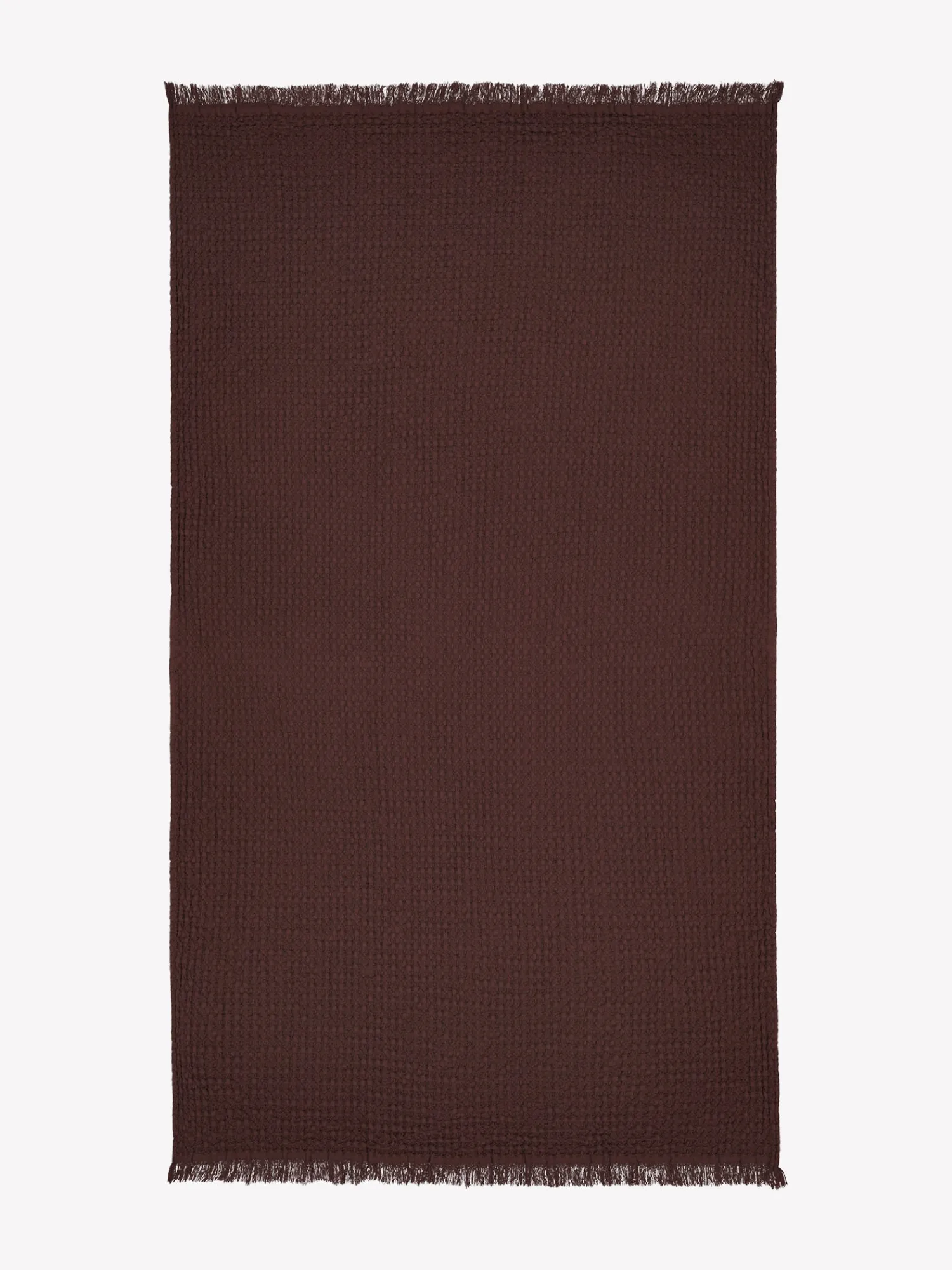 Nanso Pyyhkeet Ja Kosmetiikkalaukut*VOHVELI kylpypyyhe - tumman